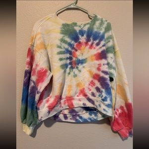 Abercrombie & Fitch tie-dye sweatshirt